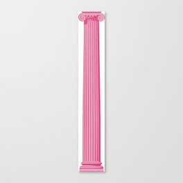 Iconic Pink Ionic Column Canvas Print