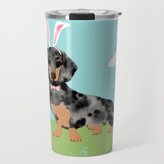 Dachshund Dog Breed Easter Pet Portrait Dog Breed Gifts Pure Breed