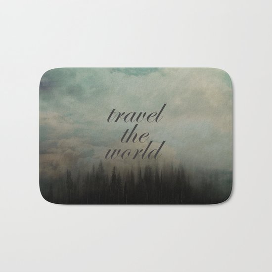 Travel the world Bath Mat