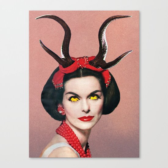 Demon Canvas Print