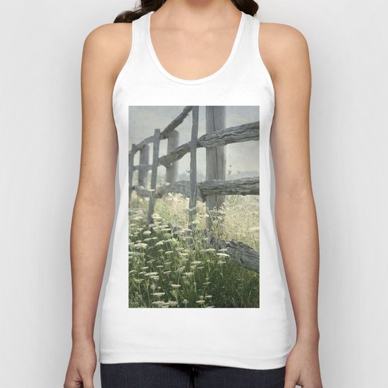 Rustic Fence Unisex Tank Top