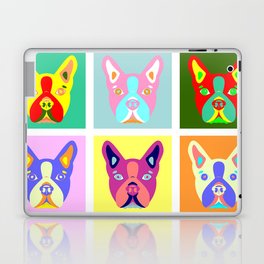 Boston Terrier Pop Art Laptop & iPad Skin