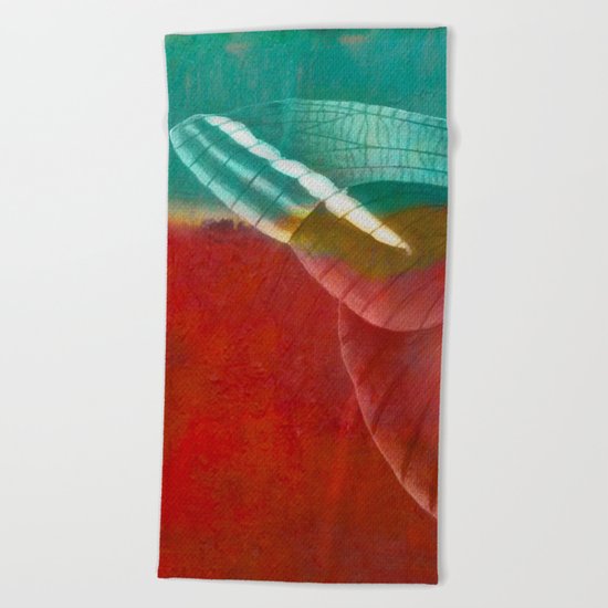 Moths 3 Beach Towel