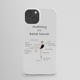 Anatomy of a Ballet Dancer iPhone Case