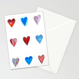 "Love Is Messy" Valentine's Day Card Stationery Cards