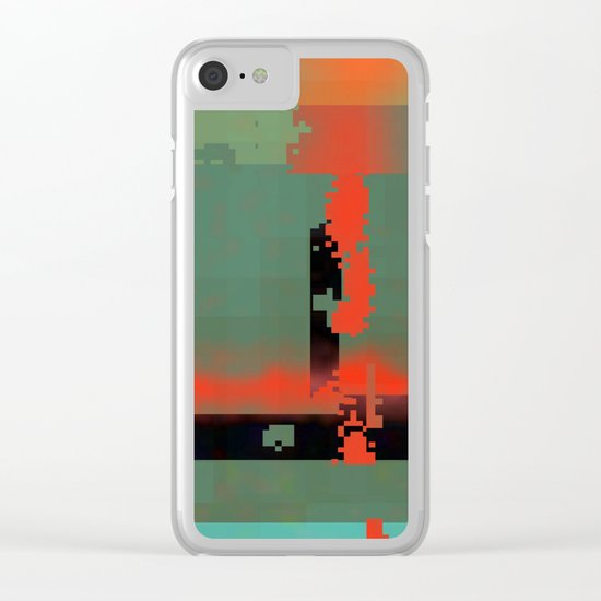 my own stream of code... Clear iPhone Case