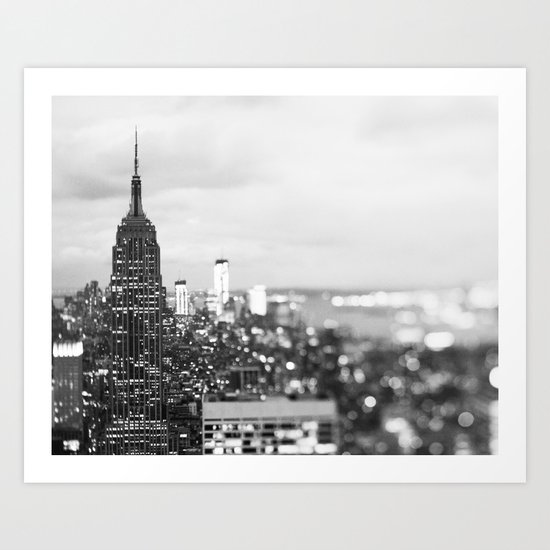 New York Noir Art Print