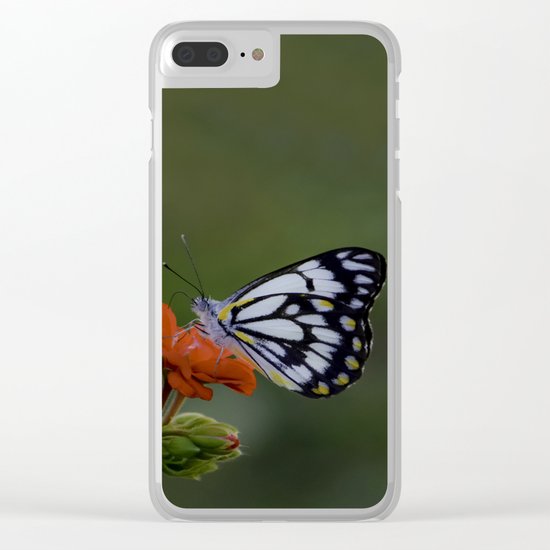 Butterfly Clear iPhone Case