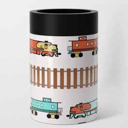 Rainbow Freight Trains Can Cooler