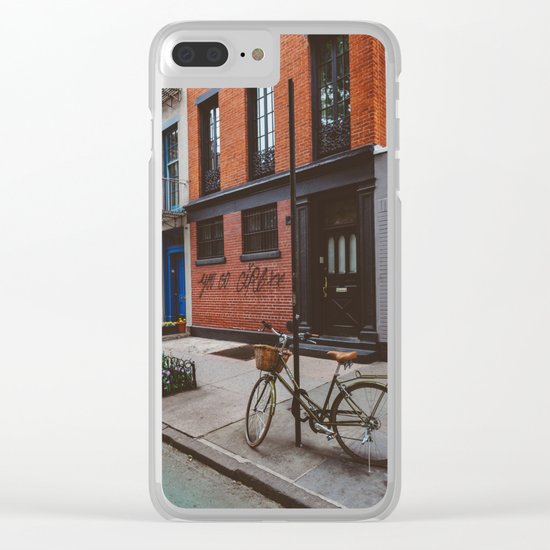 New York's West Village Clear iPhone Case