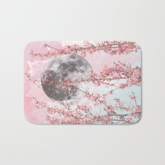 Spring Moon Bath Mat