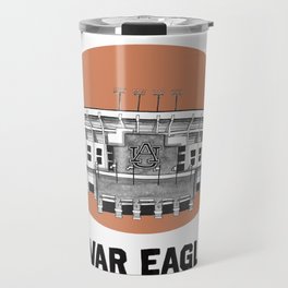 Auburn Print Travel Mug