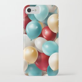 Red blue balloons #10 iPhone Case