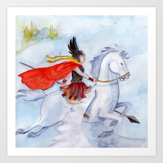 Valkyrie Art Print