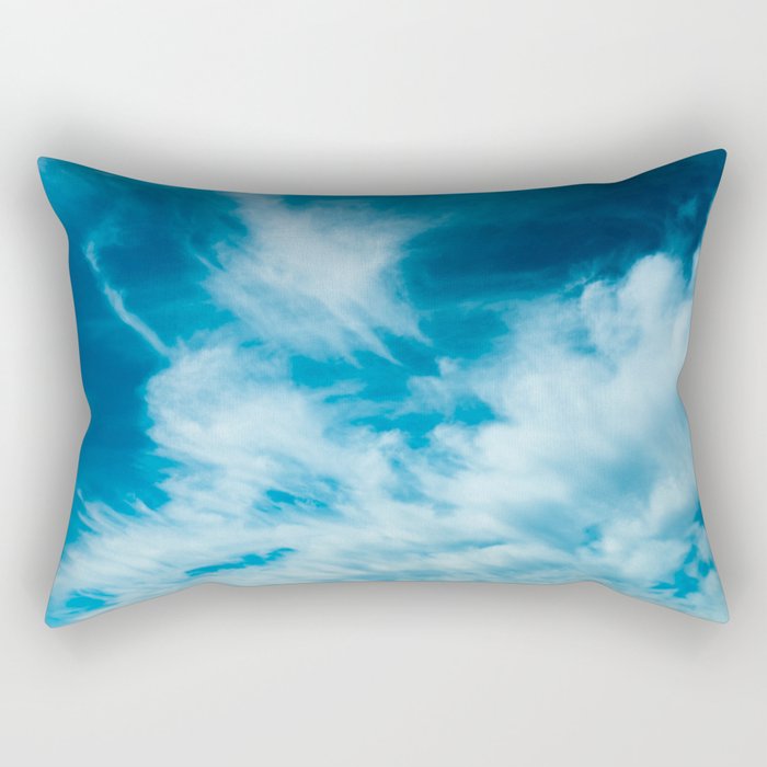 Cloudy Froth Rectangular Pillow