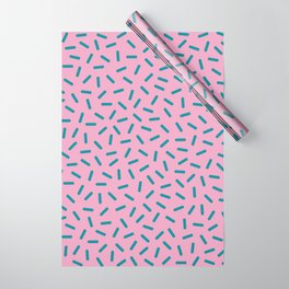 Memphis sprinkles Pattern 340 Wrapping Paper