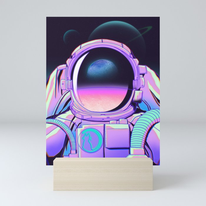 Space Travel 20XX Mini Art Print