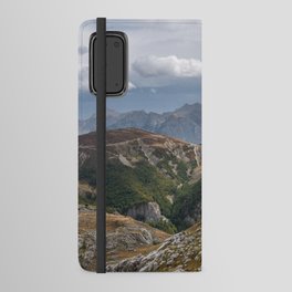 Balkan Mountain Peaks | landscape and nature photography | Albania photo / art print Android Wallet Case