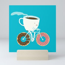 Coffee and Donuts Mini Art Print