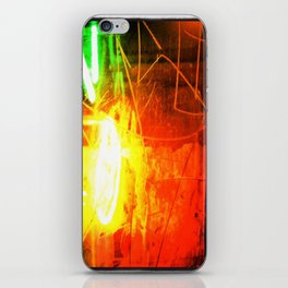Neon Blast iPhone Skin