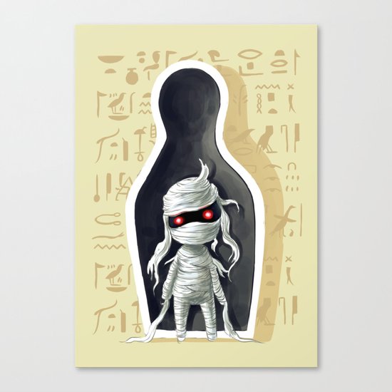 Mummy 2 Canvas Print