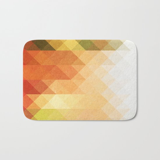 Three Way Retro Bath Mat