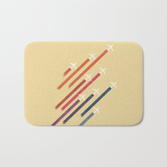 Aerial display (ver.2) Bath Mat