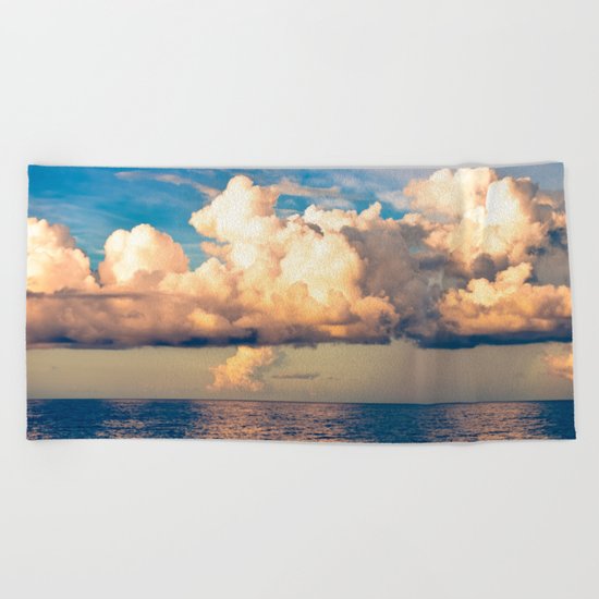 Heavenly Clouds Beach Towel