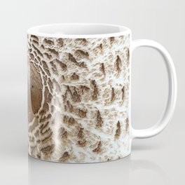 Feminine white Mushroom photo print | Photography nature fungi print Coffee Mug