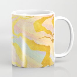 Gold Marble Watercolor Pattern Coffee Mug