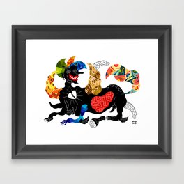 Wild Horse Framed Art Print