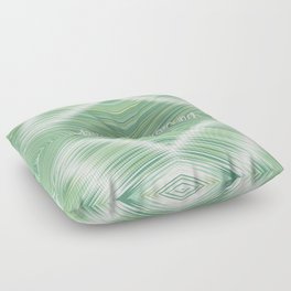 Abstract seamless background. Many wavy lines creating a repeating pattern Floor Pillow