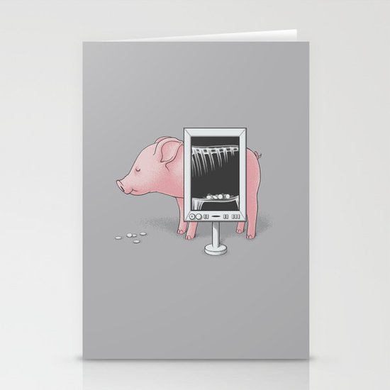 Saving money Stationery Cards