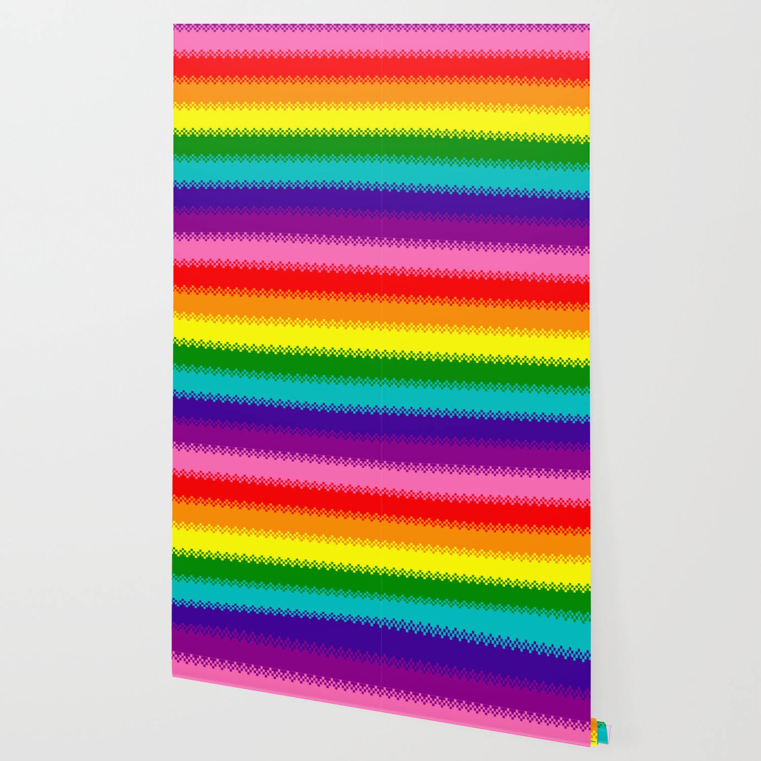 Pixel Pride Gilbert Baker Gay Pride Flag Wallpaper By
