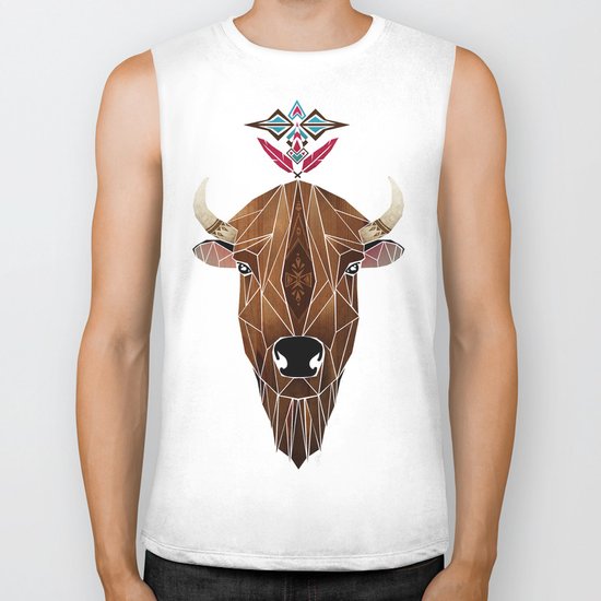 bison Biker Tank