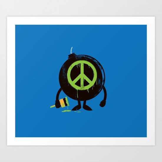 peace not war Art Print