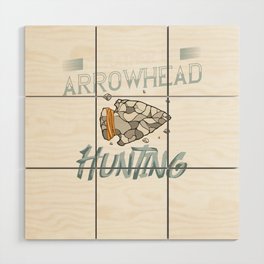 Arrowhead Hunting Collection Indian Stone Wood Wall Art
