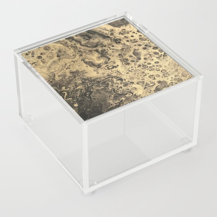 Golden Bubblees Acrylic Box