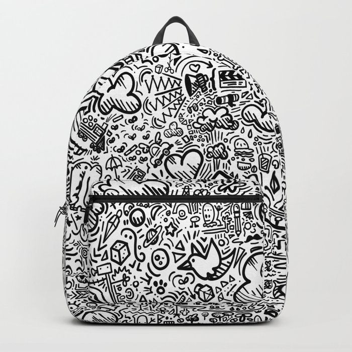 Crazy doodles Backpack