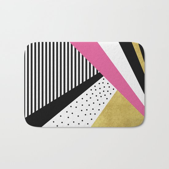 Pretty in Pink Bath Mat