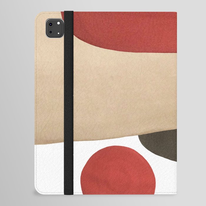 Mid century minimalist  iPad Folio Case