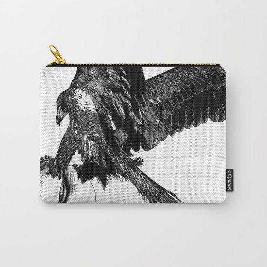 asc 636 - La fauconnière (Bird of prey) Carry-All Pouch