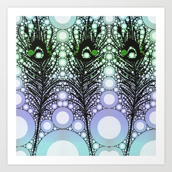 Tickler 2 (color option) Art Print