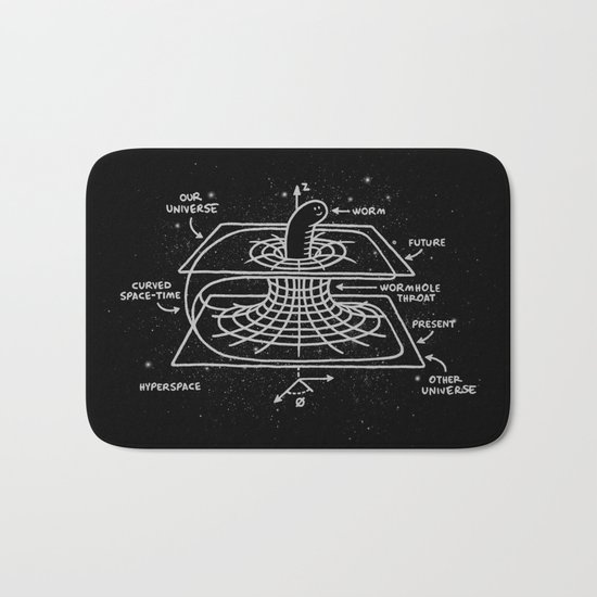 Cosmic Wormhole Bath Mat