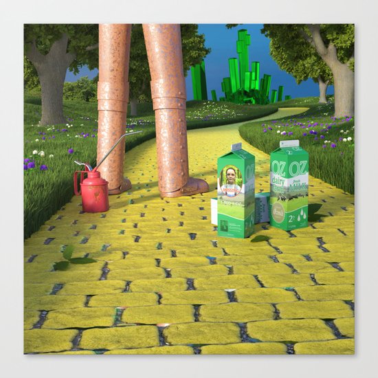 Dorothy is missing - Dorothy a disparu Canvas Print