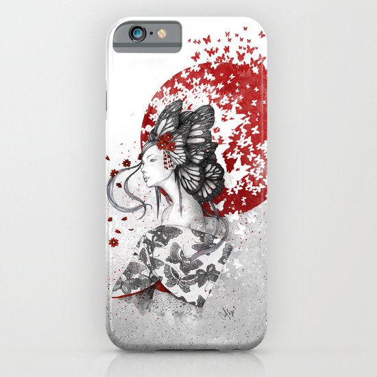 Madame Butterfly iPhone & iPod Case