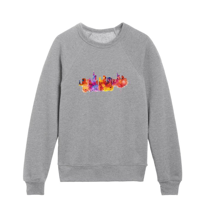 Frankfurt Skyline Kids Crewneck