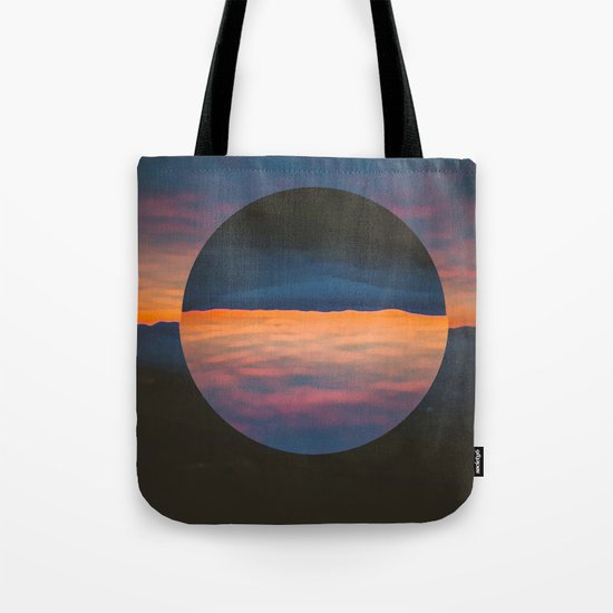 Black Sun Tote Bag