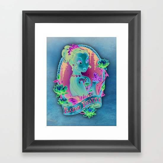 Bayou Beauty Framed Art Print
