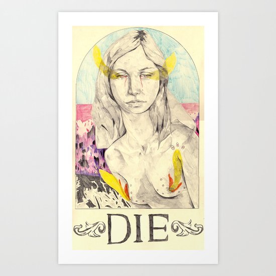 DIE Art Print